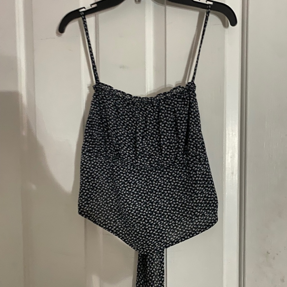 Crop Floral Top